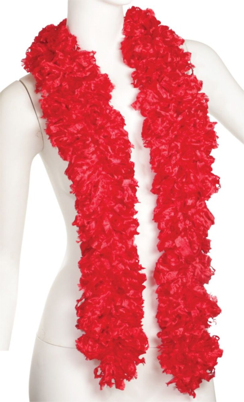 The Costume Center 72" Valentine Red Featherless Boa Halloween Costume Accessory
